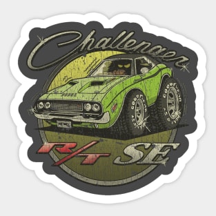 Challenger R/T SE Lime 1970 Sticker